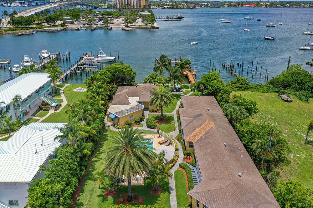 Ambrosia waterfront facility on Singer Island, Florida